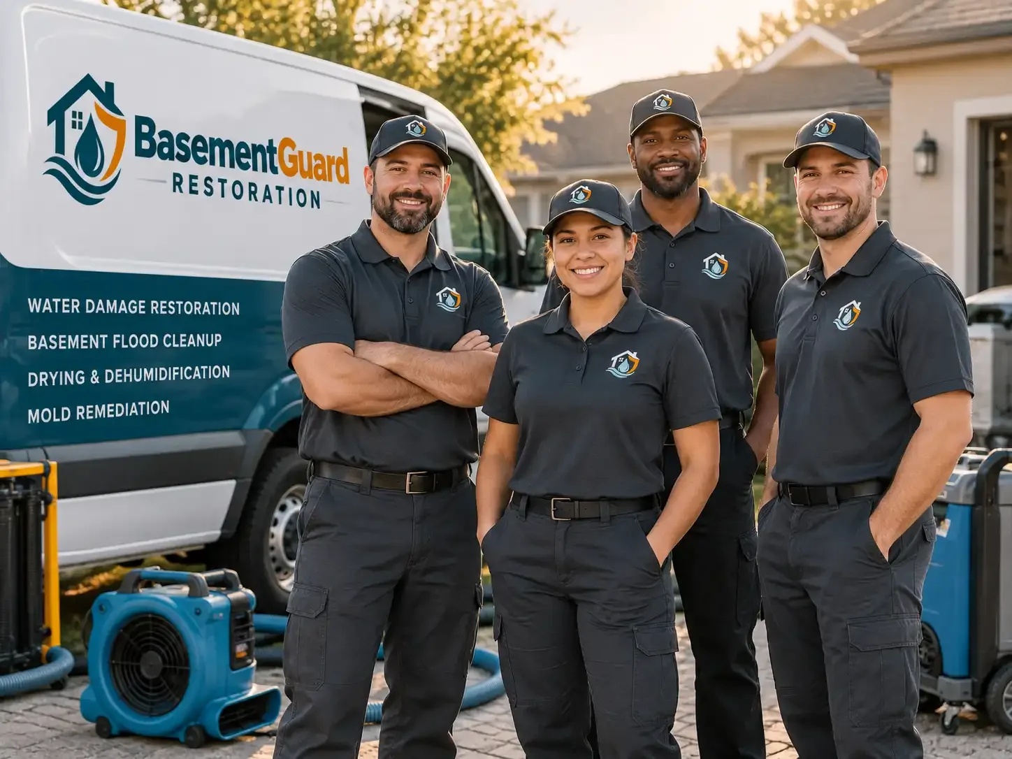 Basement Water Damage Restoration company in High Bridge, WI